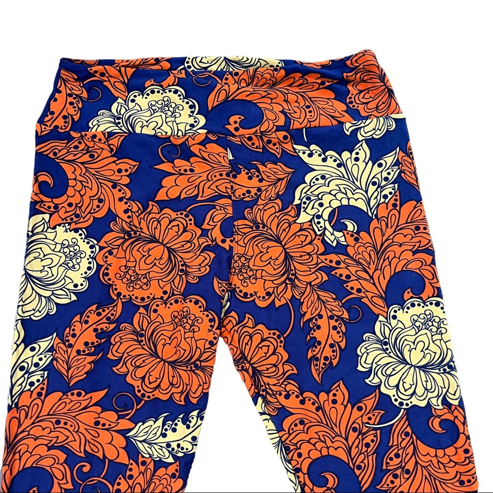 LuLaRue NWOT Tall & Curvy Super Soft Print Leggings size O/S